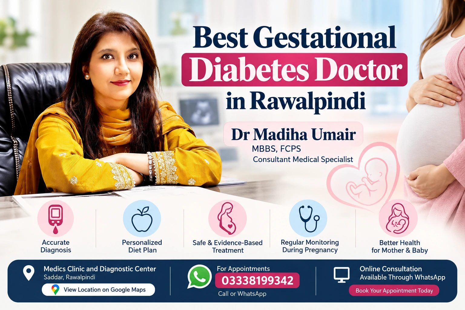 Best Gestational Diabetes Doctor in Rawalpindi